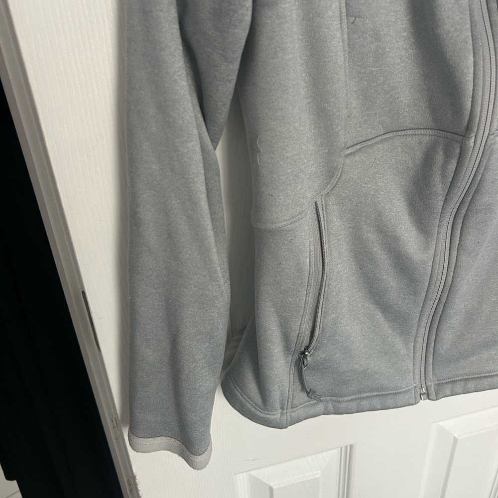 The North Face Fleece Lined Light Gray Jacket Size Small Petite SP - Picture 7 of 12